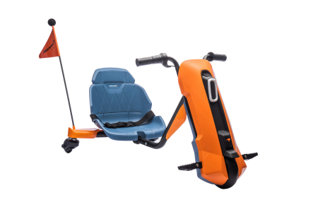 Kart electric Premier McLaren, 12V, 1 motor, functie drift, portocaliu [4]