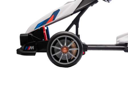 Kart electric Premier BMW, 24V, 2 motoare, alb [15]