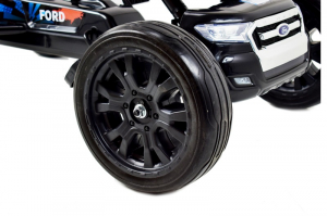 Kart Ford cu pedale pentru copii, roti cauciuc Eva [7]