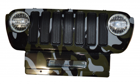 Manete - Masca fata Jeep Wrangler Rubicon camuflaj