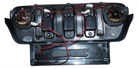 Masca fata Jeep Wrangler Rubicon negru [1]