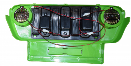 Masca fata Jeep Wrangler Rubicon verde [1]