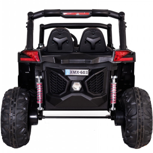 Buggy electric pentru 2 copii Premier 4x4 Superstar, cu 2 baterii, roti cauciuc EVA, scaun piele ecologica, camuflaj [6]