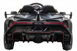 Masinuta electrica 4 x 4 Premier Lamborghini Veneno, 12V, roti cauciuc EVA, scaun piele ecologica, argintiu [7]
