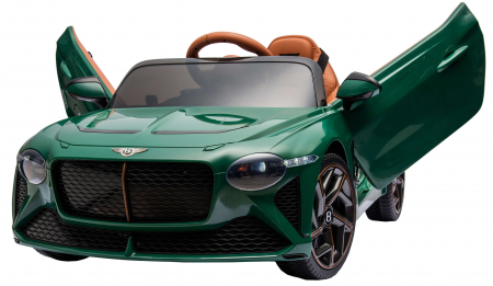 Masinuta electrica 4x4 Premier Bentley Bacalar, 12V, roti cauciuc EVA, scaun piele ecologica, verde [20]