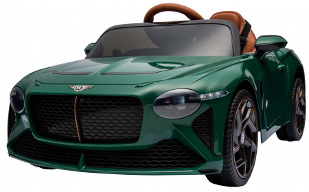 Masinuta electrica 4x4 Premier Bentley Bacalar, 12V, roti cauciuc EVA, scaun piele ecologica, verde [13]