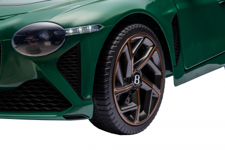 Masinuta electrica 4x4 Premier Bentley Bacalar, 12V, roti cauciuc EVA, scaun piele ecologica, verde [30]