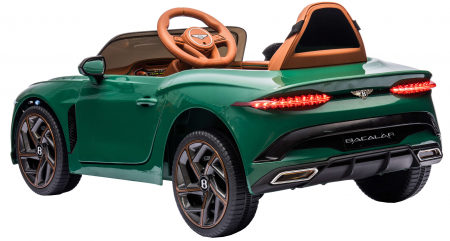 Masinuta electrica 4x4 Premier Bentley Bacalar, 12V, roti cauciuc EVA, scaun piele ecologica, verde [6]