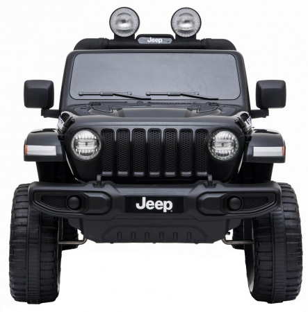 Masinuta electrica 4x4 Premier Jeep Wrangler Rubicon, 10.8V baterie Li-Ion, roti cauciuc EVA, scaun piele ecologica, negru [2]