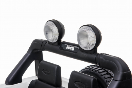 Masinuta electrica 4x4 Premier Jeep Wrangler Rubicon, 10.8V baterie Li-Ion, roti cauciuc EVA, scaun piele ecologica, alb [18]