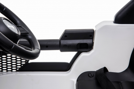 Masinuta electrica 4x4 Premier Jeep Wrangler Rubicon, 10.8V baterie Li-Ion, roti cauciuc EVA, scaun piele ecologica, alb [20]