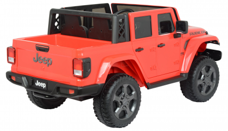 Masinuta electrica Premier Jeep Gladiator Rubicon, 12V, 2 copii, roti cauciuc EVA, scaun piele ecologica, rosu [7]