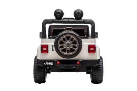 Masinuta electrica 4x4 Premier Jeep Wrangler Rubicon, 24V, 4x200W, roti cauciuc EVA, scaun piele ecologica, alb [11]