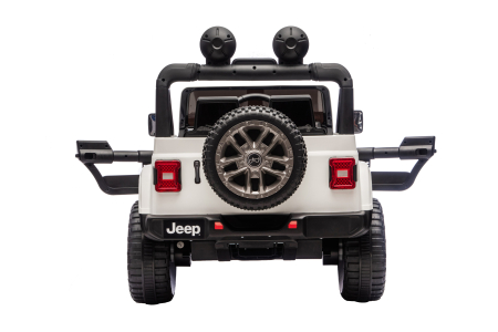 Masinuta electrica 4x4 Premier Jeep Wrangler Rubicon, 24V, 4x200W, roti cauciuc EVA, scaun piele ecologica, alb [3]