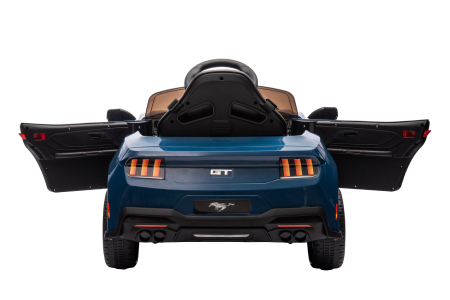 Masinuta electrica Premier Ford Mustang GT Convertible, 12V, roti cauciuc EVA, scaun piele ecologica, albastru [13]