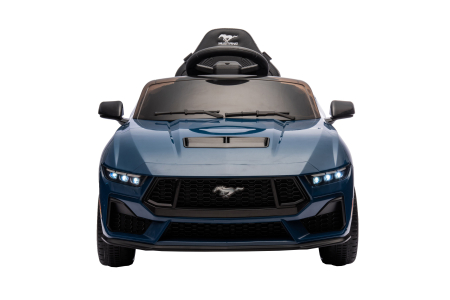 Masinuta electrica Premier Ford Mustang GT Convertible, 12V, roti cauciuc EVA, scaun piele ecologica, albastru [1]