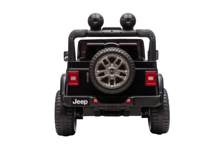 Masinuta electrica 4x4 Premier Jeep Wrangler Rubicon, 24V, 4x200W, roti cauciuc EVA, scaun piele ecologica, negru [9]