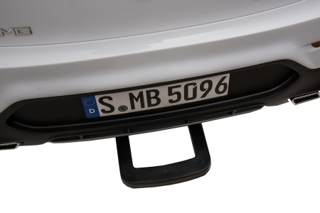 Masinuta electrica 4x4 Premier Mercedes GLC 63S Maxi, 12V, roti cauciuc EVA, scaun piele ecologica, alb [20]