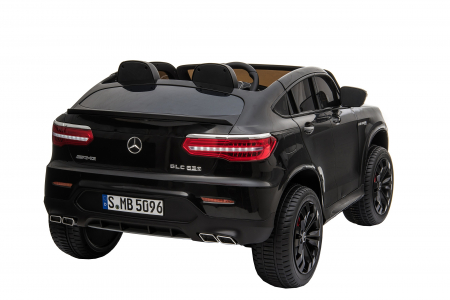 Masinuta electrica 4x4 Premier Mercedes GLC 63S Maxi, 12V, roti cauciuc EVA, scaun piele ecologica, negru [5]