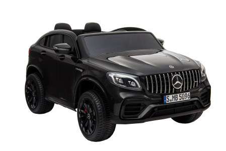 Masinuta electrica 4x4 Premier Mercedes GLC 63S Maxi, 12V, roti cauciuc EVA, scaun piele ecologica, negru [6]