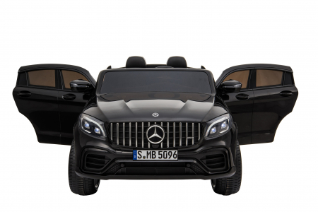 Masinuta electrica 4x4 Premier Mercedes GLC 63S Maxi, 12V, roti cauciuc EVA, scaun piele ecologica, negru [7]