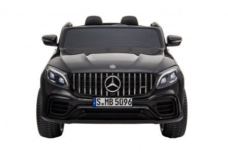 Masinuta electrica 4x4 Premier Mercedes GLC 63S Maxi, 12V, roti cauciuc EVA, scaun piele ecologica, negru [1]