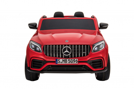 Masinuta electrica 4x4 Premier Mercedes GLC 63S Maxi, 12V, roti cauciuc EVA, scaun piele ecologica, rosu [2]