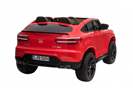 Masinuta electrica 4x4 Premier Mercedes GLC 63S Maxi, 12V, roti cauciuc EVA, scaun piele ecologica, rosu [6]