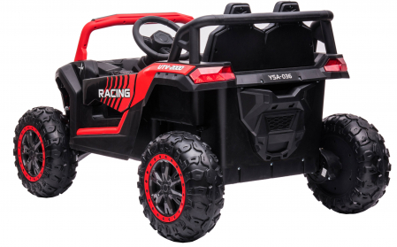 Buggy electric Premier 4x4 Mini Superstar, roti cauciuc EVA, scaun piele ecologica, rosu [3]