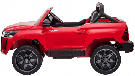 Masinuta electrica SUV Premier Toyota Hilux, 12V, 4x4, roti cauciuc EVA, scaun piele ecologica, rosu [3]