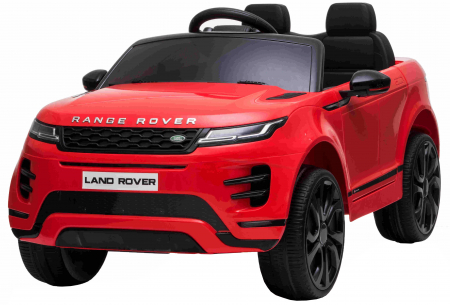 Masinuta electrica 4x4 Premier Range Rover Evoque, 12V, roti cauciuc EVA, scaun piele ecologica, rosu [1]
