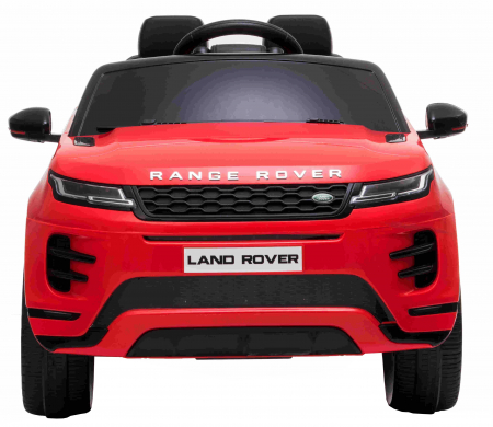 Masinuta electrica 4x4 Premier Range Rover Evoque, 12V, roti cauciuc EVA, scaun piele ecologica, rosu [1]