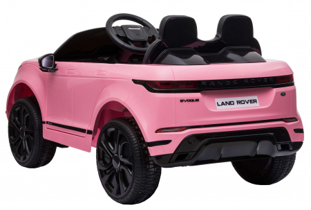 Masinuta electrica 4x4 Premier Range Rover Evoque, 12V, roti cauciuc EVA, scaun piele ecologica, roz [11]