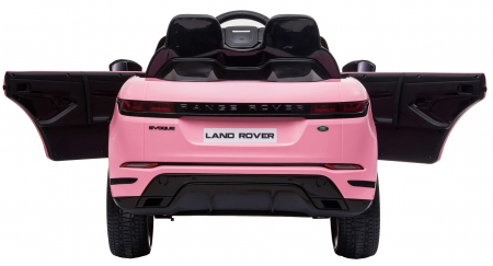 Masinuta electrica 4x4 Premier Range Rover Evoque, 12V, roti cauciuc EVA, scaun piele ecologica, roz [5]
