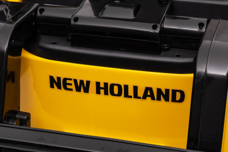 Masinuta electrica buldozer Premier New Holland, 4x4, 12V, galben [32]