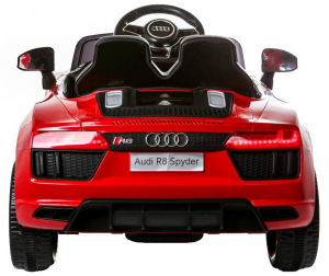 Masinuta electrica Premier Audi R8 Spyder, 12V, roti cauciuc EVA, scaun piele ecologica, rosie [5]
