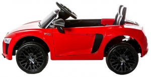 Masinuta electrica Premier Audi R8 Spyder, 12V, roti cauciuc EVA, scaun piele ecologica, rosie [2]