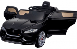 Masinuta electrica Premier Jaguar F-Pace, 12V, roti cauciuc EVA, scaun piele ecologica, neagra [3]