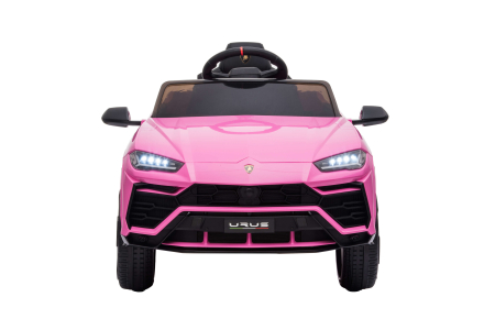 Masinuta electrica Lamborghini Urus, 12V, roti cauciuc EVA, scaun piele ecologica, roz [1]