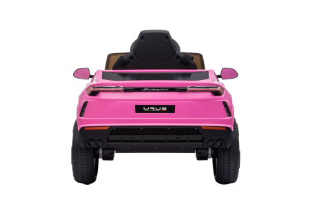 Masinuta electrica Lamborghini Urus, 12V, roti cauciuc EVA, scaun piele ecologica, roz [5]
