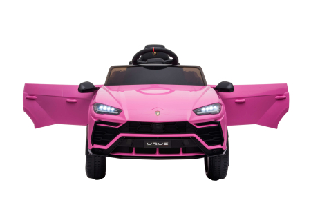 Masinuta electrica Lamborghini Urus, 12V, roti cauciuc EVA, scaun piele ecologica, roz [7]