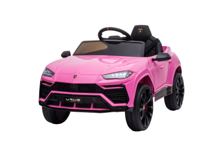 Masinuta electrica Lamborghini Urus, 12V, roti cauciuc EVA, scaun piele ecologica, roz [2]