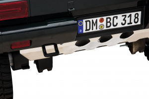 Masinuta electrica Mercedes G63 Solo, 2 baterii 12V, 6 roti cauciuc EVA, 4x4, 1 loc, 4 motoare, negru [32]