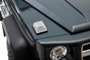 Masinuta electrica Mercedes G63 Solo, 2 baterii 12V, 6 roti cauciuc EVA, 4x4, 1 loc, 4 motoare, negru [22]