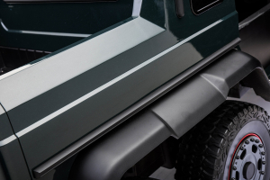 Masinuta electrica Mercedes G63 Solo, 2 baterii 12V, 6 roti cauciuc EVA, 4x4, 1 loc, 4 motoare, negru [26]