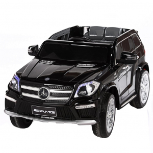 Masinuta electrica Premier Mercedes GL63, 12V, roti cauciuc EVA, scaun piele ecologica, negru [1]