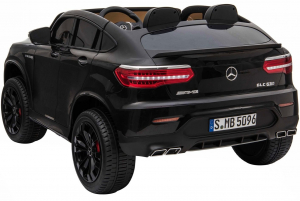 Masinuta electrica 4x4 Premier Mercedes GLC 63S Maxi, 12V, roti cauciuc EVA, scaun piele ecologica, negru [3]
