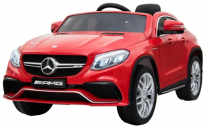 Masinuta electrica Premier Mercedes GLE 63 Coupe, 12V, roti cauciuc EVA, scaun piele ecologica, rosie [2]