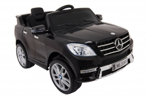 Masinuta electrica Premier Mercedes ML-350, 12V, roti cauciuc EVA, scaun piele ecologica, neagra [1]
