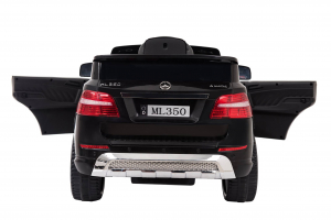 Masinuta electrica Premier Mercedes ML-350 4MATIC, 12V, roti cauciuc EVA, Bluetooth, negru [3]